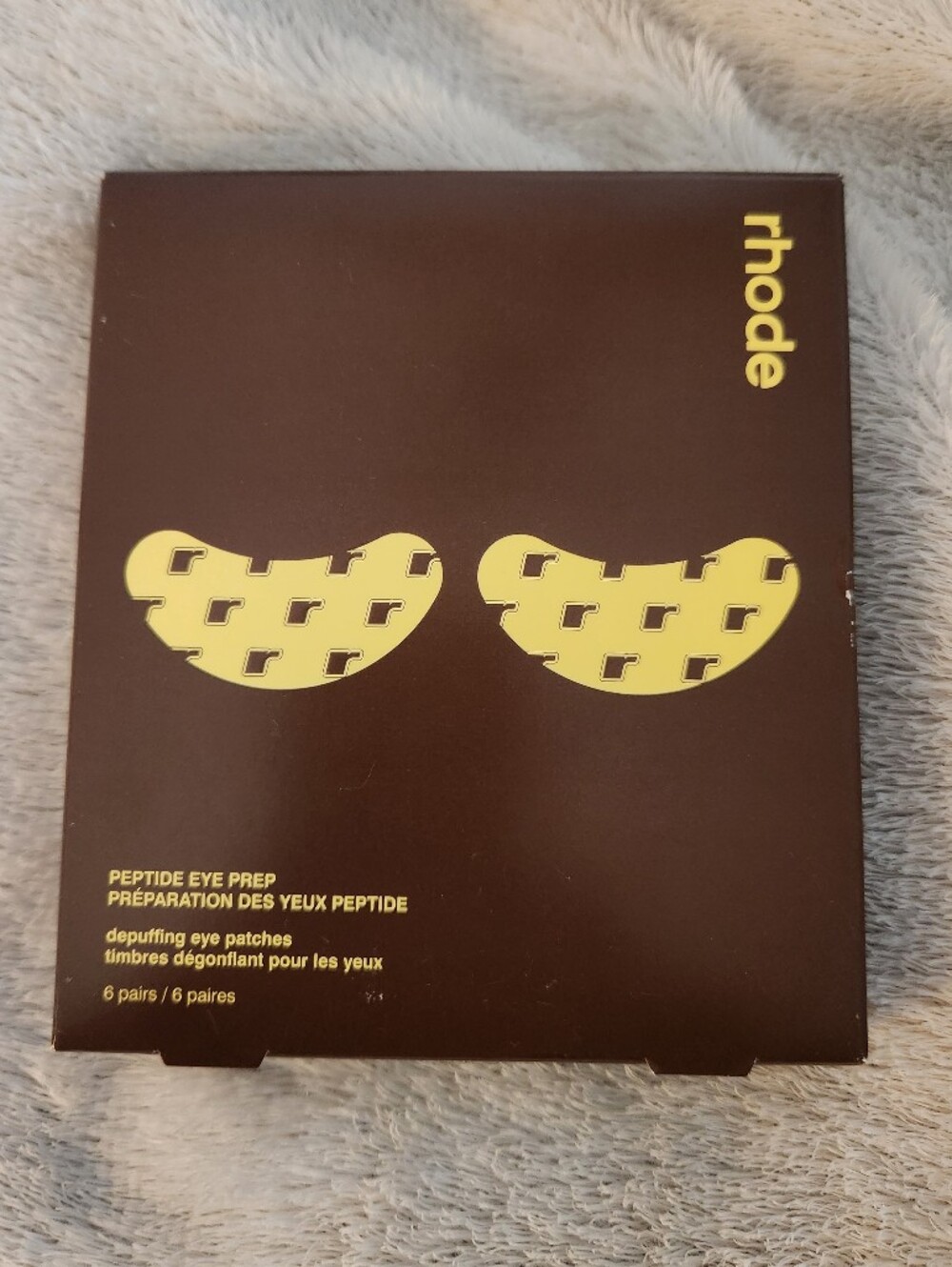 RHODE Limited Edition Sold Out Peptide Eye Pactches